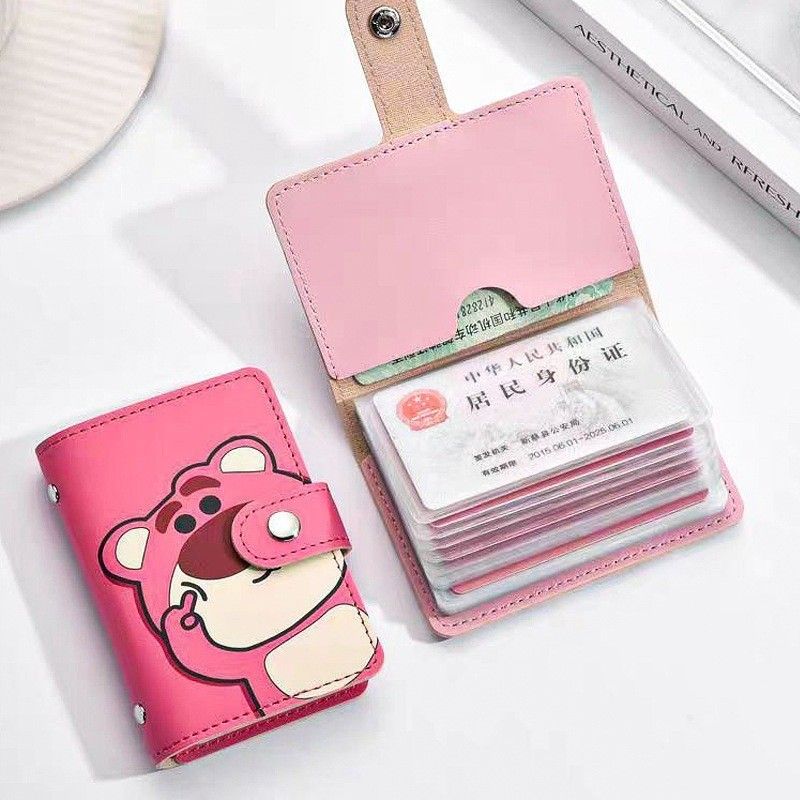 น ่ ารัก Sanrio กระเป ๋ าสตางค ์ การ ์ ตูนผู ้ หญิงกระเป ๋ าใส ่ เหรียญ Kuromi Pachacco นักเรียน Mini Card Holder กรณีขับรถใบอนุญาตเก ็ บกระเป ๋ านักเรียน Mini