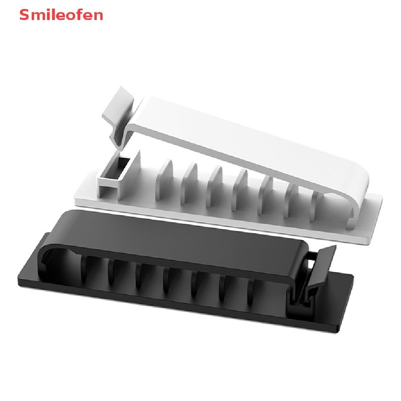 [Smileofen] ใหม่ อุปกรณ์คลิปหนีบ จัดเก็บสายเคเบิล สายหูฟัง USB สําหรับเมาส์ สายไฟ