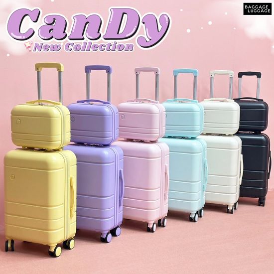 กระเป๋าเดินทาง รุ่น CANDY COLLECTION ที่สุดของความคิ้วท์ ของแท้ 100%