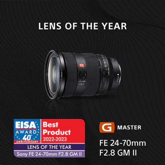 SONY FE 24-70 มม. F2.8 GM II เลนส์ซูมมาตรฐานแห่งอนาคต G Master (SEL2470GM2) Lens