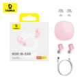 Baseus หูฟังบลูทูธไร้สาย รุ่น Bowie WM01 / WM02 True Wireless Earphones