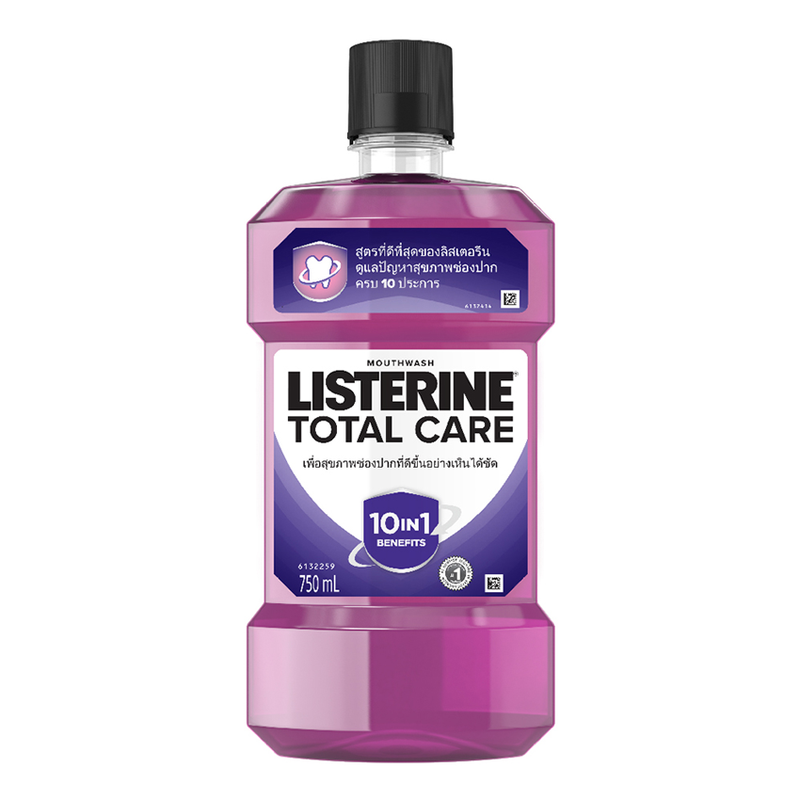 LISTERINE ลิสเตอรีน น้ำยาบ้วนปาก สูตรโทเทิลแคร์ 750 มล.