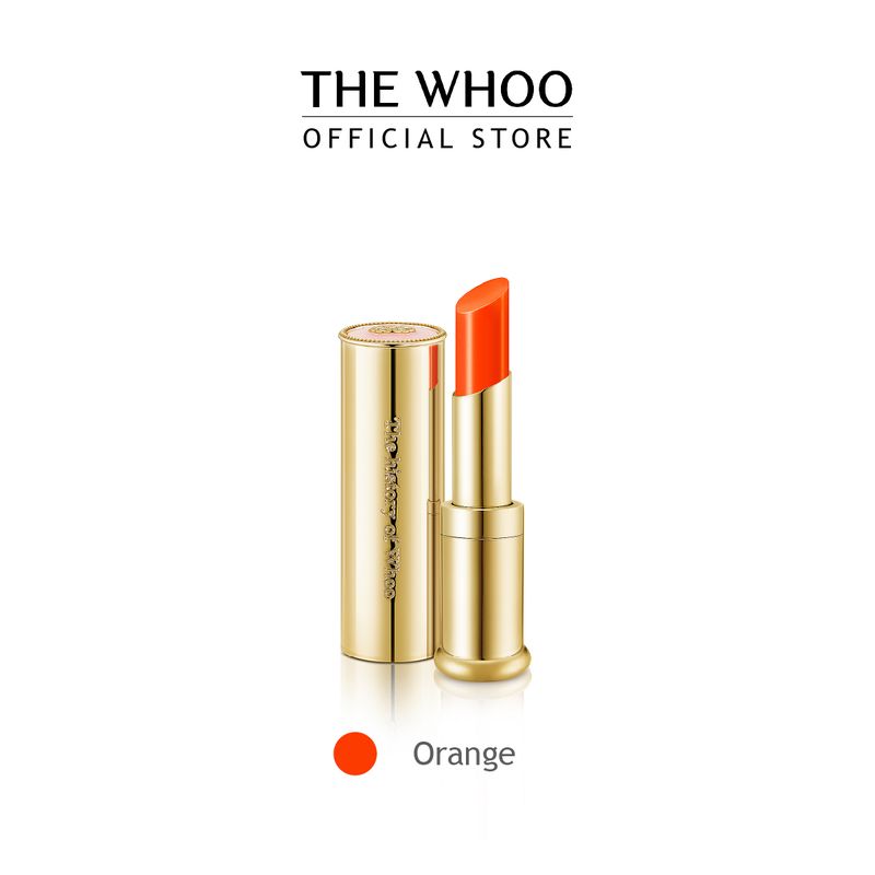 THE WHOO GONGJINHYANG MI GLOW LIP BALM SPF10 3.3g ลิปบาล์มสี พร้อม SPF10 เพื่อริมฝีปากที่อิ่มฟู สุขภาพดี