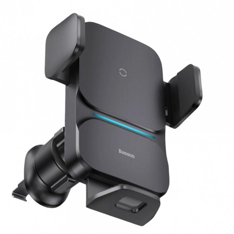 ็ฺBaseus แท่นวางโทรศัพท์ Car mount holder wireless charger 15W  แท่นชาร์จไร้สาย ที่ยึดโทรศัพท์ ที่วางมือถือ