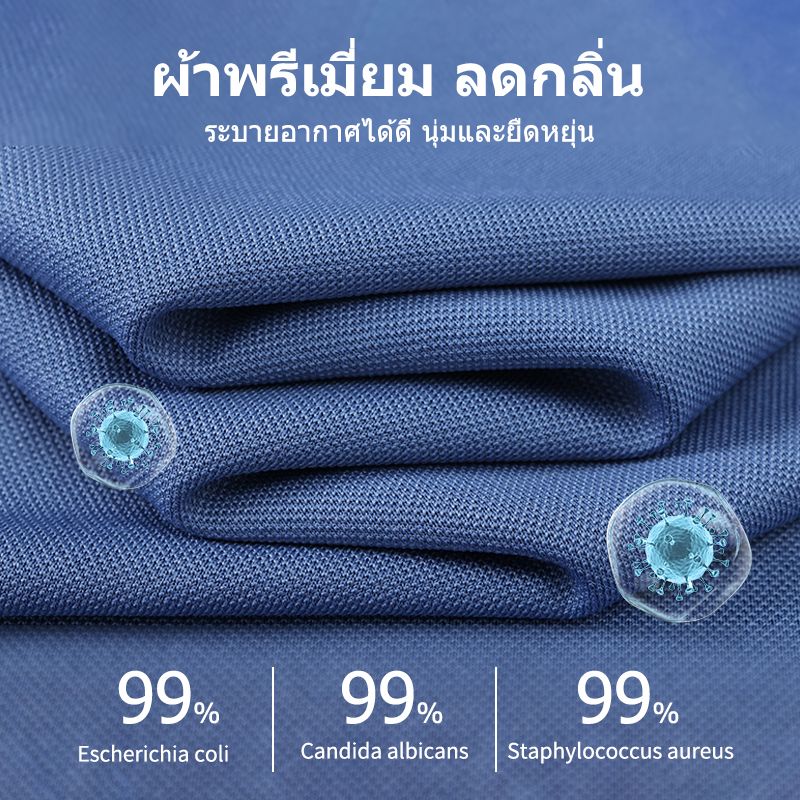 โปโล เสื้อโปโล polo shirt เสื้อโปโลผู้ชาย เสื้อโปโลหญิง 2024 สไตล์คลาสสิก ทรงสวย เนื้อผ้าเรียบใส่สบาย ไม่แนบตัว