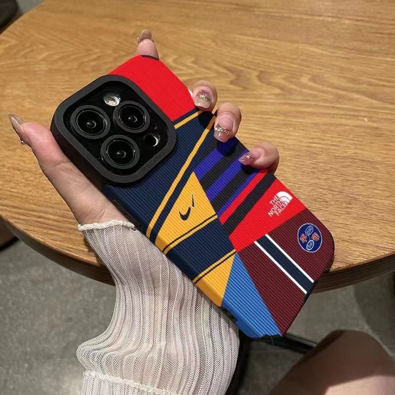 【Nike North Face】เคสโทรศัพท์มือถือแบบนิ่ม ลายคนดัง สําหรับ iPhone 6S 7 Plus 8 Plus X XS XR XS Max iPhone 11 13 12 14 PRO Max ip 11 14 Plus Mini