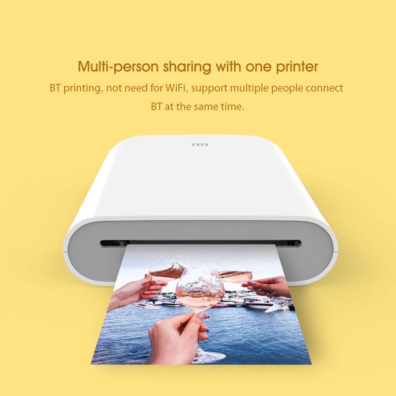 [ พร้อมส่ง ] Mi Portable Photo Printer เครื่องปริ้นรูปแบบพกพา / Xiaomi Instant Photo Printer 1S - เครื่องปริ้นรูปไร้สาย