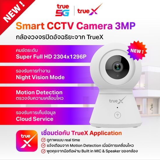 Smart CCTV Camera SC101 กล้องวงจรปิดอัจฉริยะ  3 ล้านพิกเซล กล้องวงจรปิด พาโนรามา Home Security