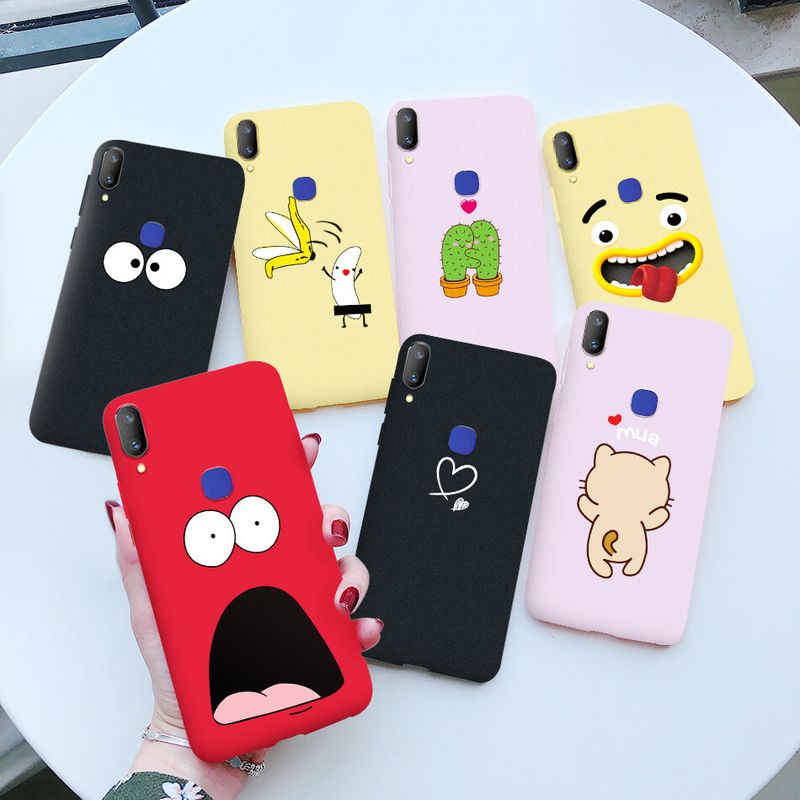 สำหรับ Vivo V11i / Vivo Y97 / Vivo 1806น่ารักทาสีแบบบางเนื้อด้านนุ่มปลอกซิลิโคนเคสใส่โทรศัพท์สำหรับ Vivo V11i กรณี6.3นิ้ว