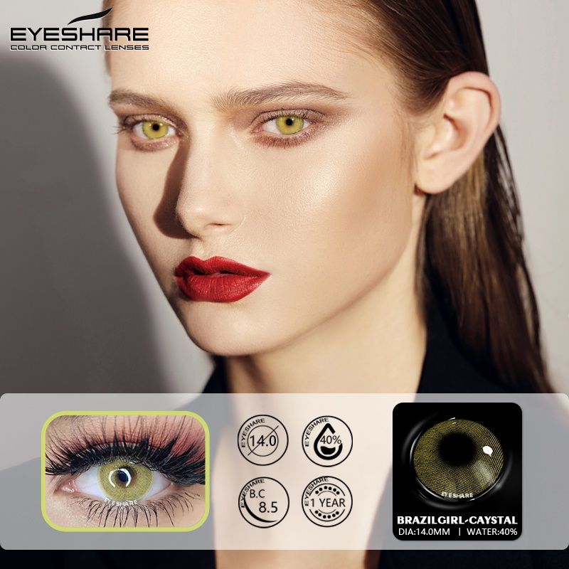 【Eyeshare] คอนแทคเลนส์สําหรับแต่งหน้า 1 คู่