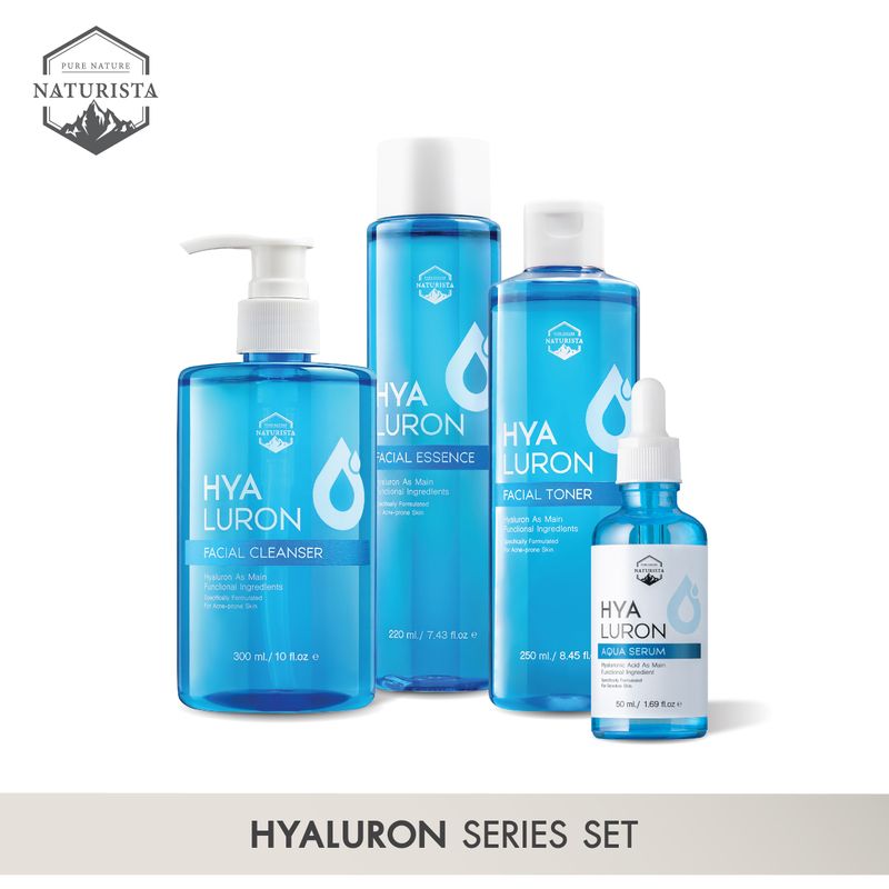 Naturista Hyaluron Special Set ชุดเพิ่มความชุมชื้น ให้ผิวดูอิ่มฟู นุ่มลื่น น่าสัมผัส ซื้อเป็นเซตถูกกว่า!