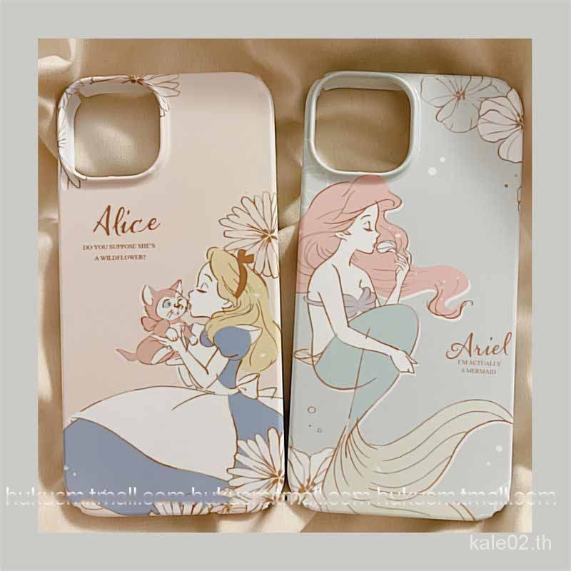 เคสโทรศัพท์มือถือ กันกระแทก กันฝุ่น ลายการ์ตูนเจ้าหญิงน่ารัก สําหรับ iPhone 14promax 13mini 12 11pro x xr xsmax 7plus 8p