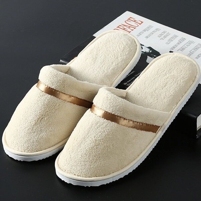 slipper รองเท้าใส่ในบ้าน รองเท้าโรงแรม พื้นยาง สลิปเปอร์ กันลื่น (size:40-42)