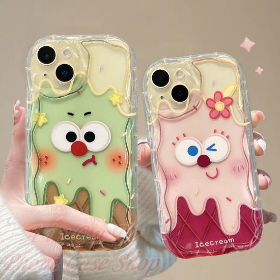 เคส Samsung A55 A35 A15 A14 A13 A12 M12 A11 M11 A05 A05S A04 A04S A03 A03S A02 A02S A73 A71 A54 A53 A52 A52S A51 A50 A50S A34 A33 A32 A31 A30 A30S A25 A24 A23 A21S A20 A20S A10S 4G 5G Transparent Relief Frame Ice Cream Soft Case