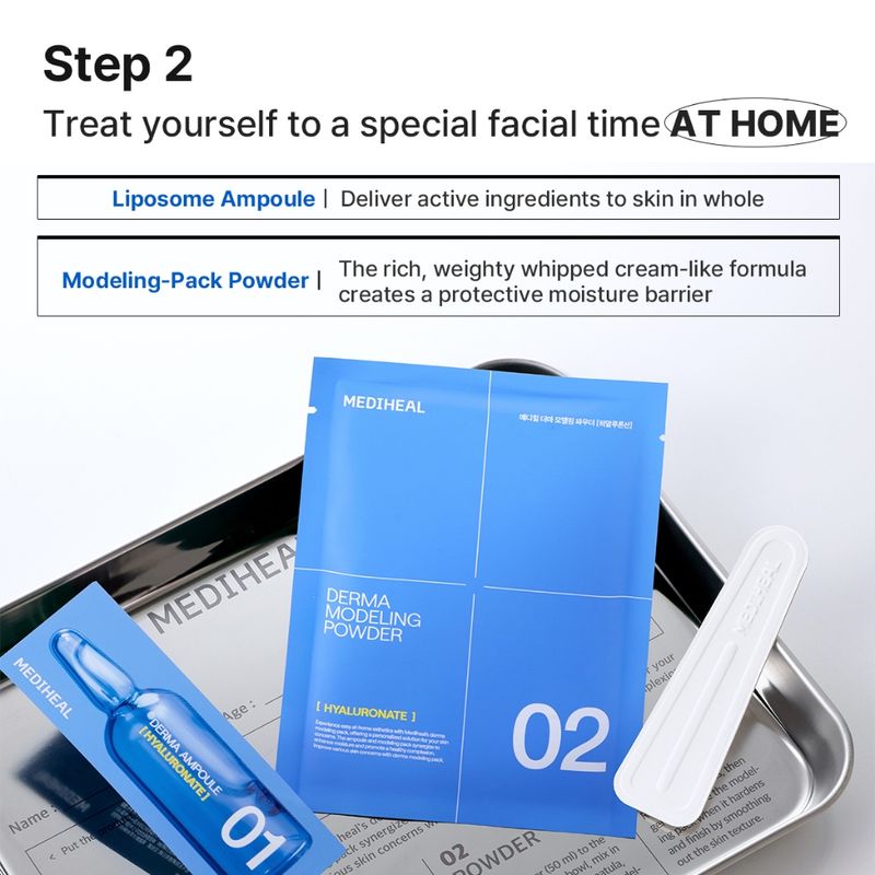 Mediheal Hyaluronate Derma Modeling Pack Double Set