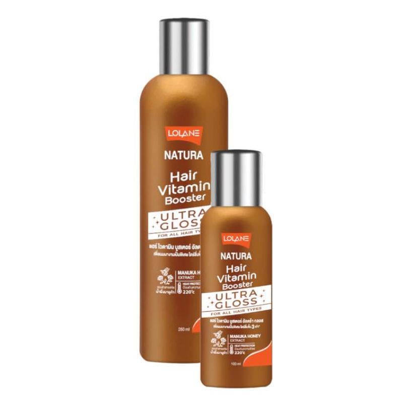 ส่งฟรี‼️ ครีมบำรุงผม โลแลน เนทูร่าแฮร์ ไวตามิน บูสเตอร์ Lolane Natura Hair Vitamin Booster 100/250 ml.