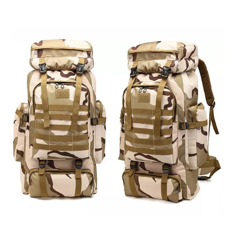 กระเป๋า backpack กระเป๋าเดินทาง กระเป๋าเดินป่า ขนาด 80L