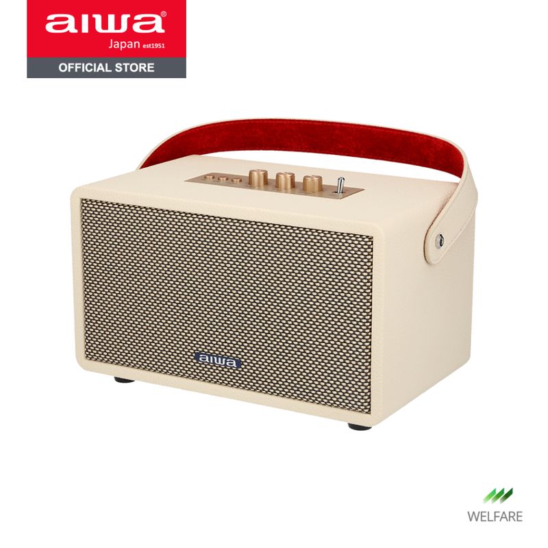 [ผ่อน 0%] AIWA Retro Plus Pro Bluetooth Speaker ลำโพงบลูทูธพกพา SUPER BASS