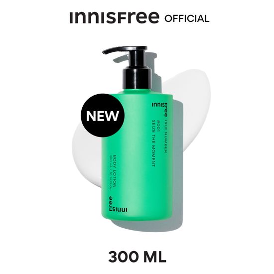 Innisfree Isle Number Body Lotion 300 ml. อินนิสฟรี ไอล์ นัมเบอร์ บอดี้ โลชั่น 300 มล.