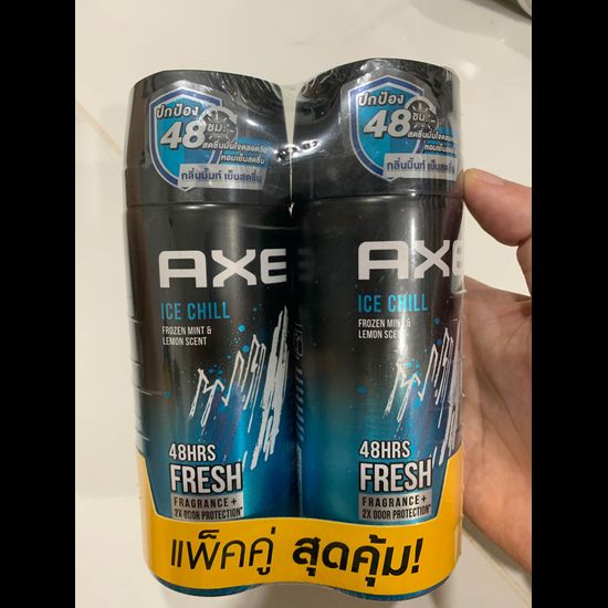 แอก สเปรย์โรออล AXE สเปรย์น้ำหอมระงับกลิ่นกาย 135x2ml.