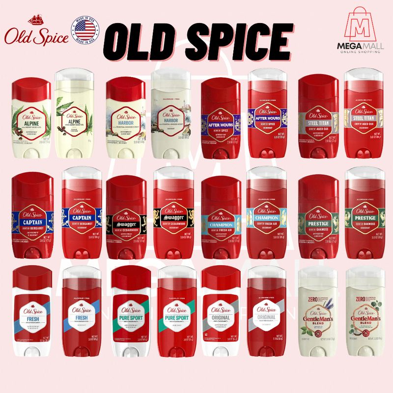 Old Spice โรลออน (พร้อมส่ง) ของแท้100% โรลออนขายดีอับดับ 1 สินค้านำเข้าจาก USA