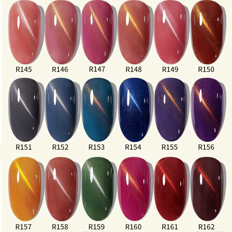 Nail Garden สีทาเล็บ 19 สี สีทาเล็บติดทน สีนู๊ด ไม่หลุด UV/LED Nail Gel