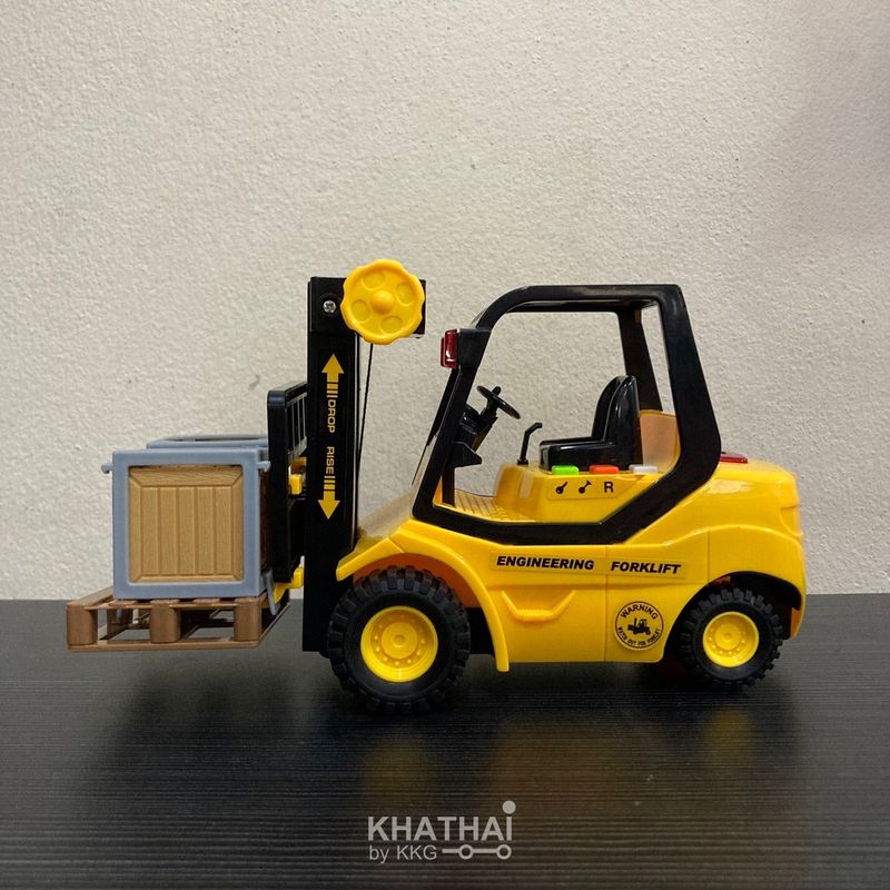 [พร้อมส่ง] Forklift รถโฟล์คลิฟท์ ของเล่น รถยกของเล่น 1:16 ล้อระบบ Friction รถของเล่น เล่นง่าย WT-691A