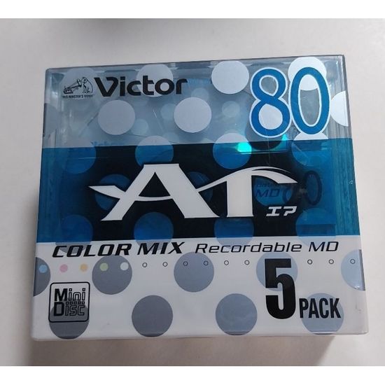 แผ่น MD Victor color mix  5 สี