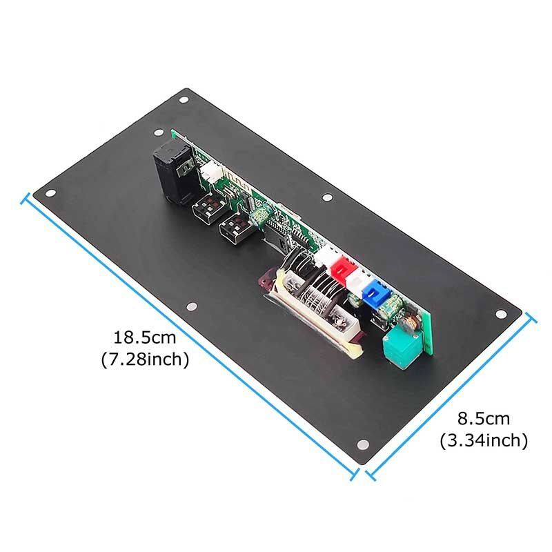 3.7V 803 บอร์ดขยายเสียงบลูทูธ สามารถเชื่อมต่อกับแบตเตอรี่ลิเธียม ได้ AC 220V 12V 24V ดิจิตอลลำโพงสเตอริโอบลูทูธ Board เพาเวอร์แอมป์ เครื่องข