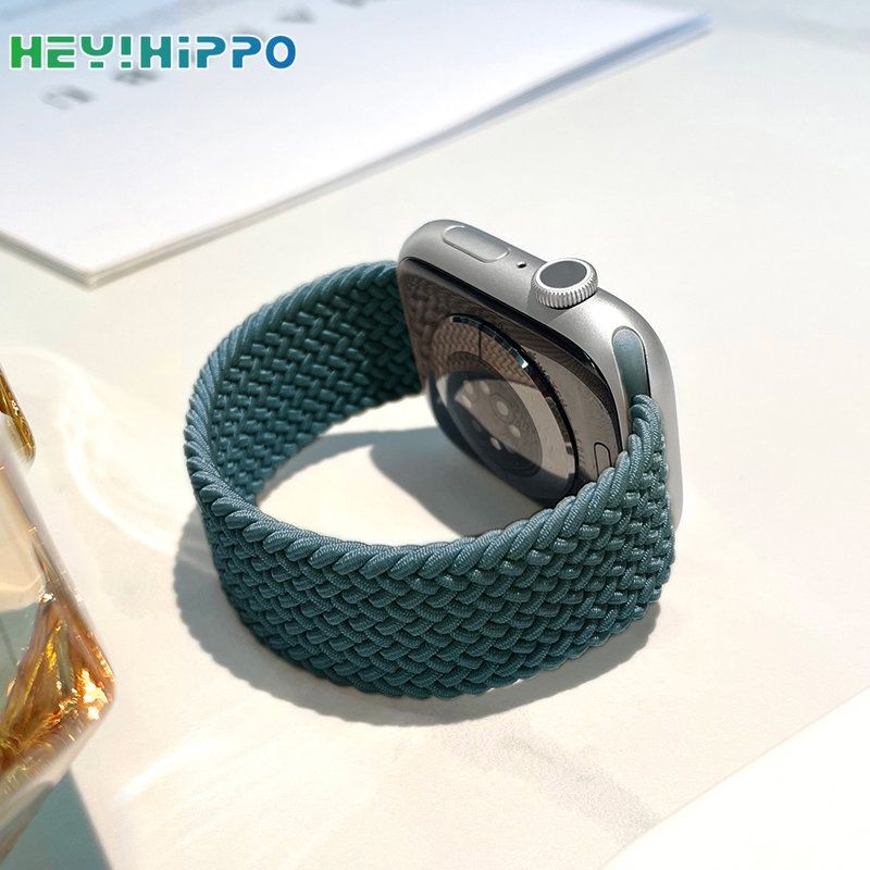 สายนาฬิกาข้อมือไนล่อน ยืดหยุ่น สําหรับ iwatch ultra 8 7 49 มม. 45 มม. 41 มม. iwatch series se 6 5 4 3 40 มม. 44 มม. 42 มม. 38 มม.