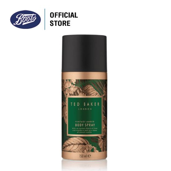 Ted Baker London Body Spray Vintage Amber เท็ด เบเกอร์ ลอนดอน วินเทจ แอมเบอร์ บอดี้ สเปรย์ 150Ml