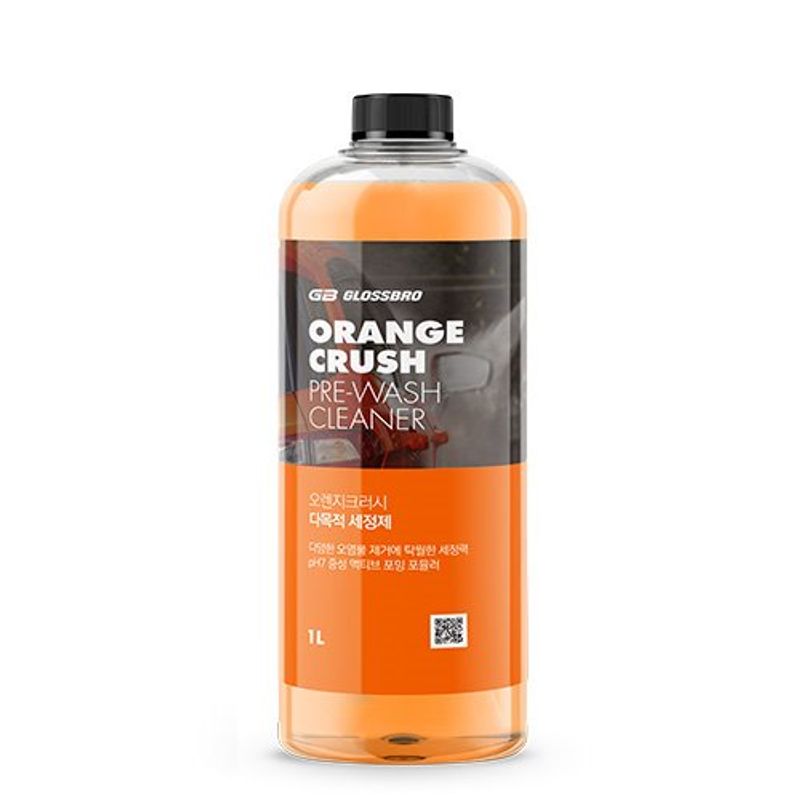 GLOSSBRO Orange Crush, Pre-wash & All Purpose Cleaner น้ำยาทำความสะอาดอเนกประสงค์เข้มข้น 1L