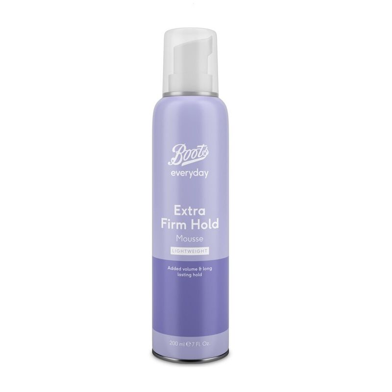 Boots Extra Firm Hold Mousse Turn It Up บู๊ทส์ เอ็กซ์ตร้า เฟิร์ม โฮลด์ มูส เทิร์น อิท อัพ 200มล