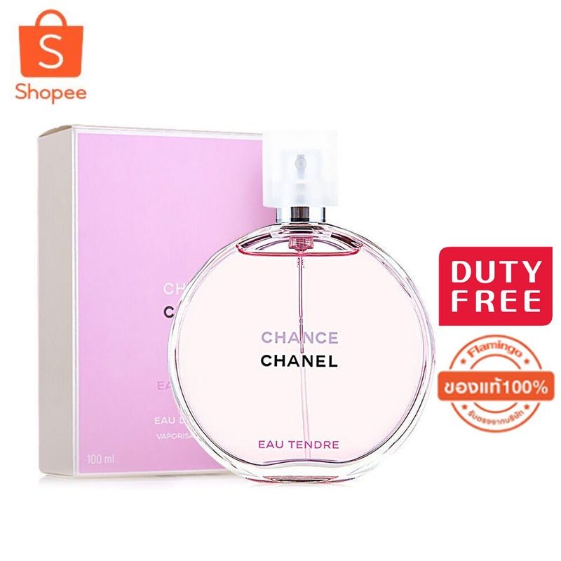 Chance Chanel Eau Tendre 100 ml Eau De Toilette 100ml