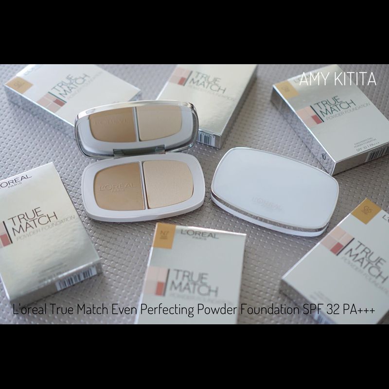 Loreal Paris True Match Even Perfecting Powder Foundation SPF32/PA+++