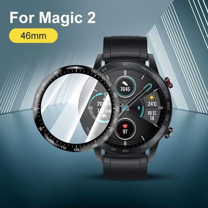 Soft Fiber Glass ป้องกันฟิล์มสำหรับ Huawei Watch GT 2 Honor Magic 2 46มม. GT 3 Pro GT 2e Smartwatch ป้องกันหน้าจอ GT2 Pro นาฬิกา3 Pro