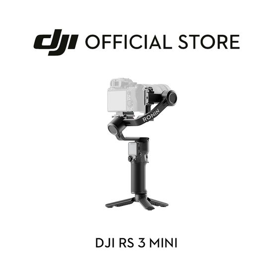 DJI RS 3 Mini - Ronin Stabilizer | กิมบอลกล้อง ไม้กันสั่น | น้ำหนักเบา | รองรับกล้อง Mirrorless | ใช้งานสูงสุด 10 ชม.