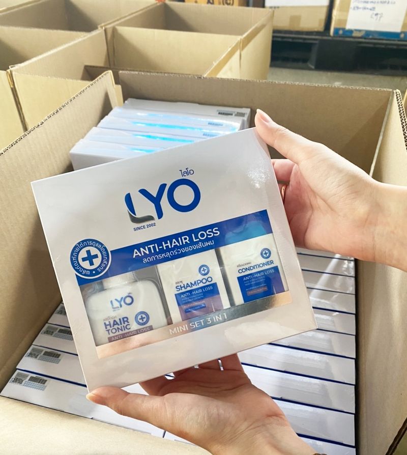 ไลโอ LYO หนุ่มกรรชัย | 1แถม2 โปรพิเศษ ลดผมร่วง เพิ่มหนา บำรุง เร่งผมยาว ชะลอหงอก แฮร์โทนิค LYO Thailand PF