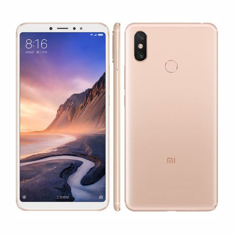 Xiaomi Mi Max 3 6.9inches นิ้ว6G 128GB ROM 95% NEW ลายนิ้วมือใหม่ 4G Android Smart Phone MAX Series ของขวัญฟรี Max3