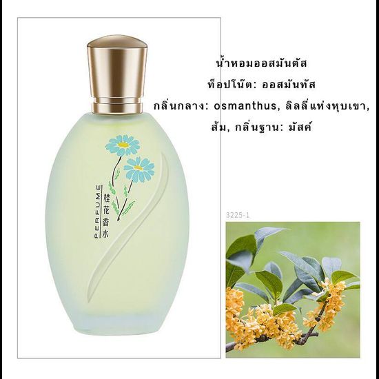 น้ำหอมผู้หญิง กลิ่นดอกไม้ มีให้เลือก 5 กลิ่น ขนาด 50 ML กลิ่นสดชื่นสะอาด