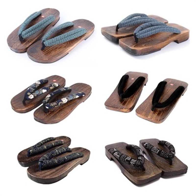 Clogs Geta ✺ ส่งออก รองเท้า clogs งานแฮนด์เมดสไตล์ญี่ปุ่นแท้ รองเท้าแตะผู้ชาย clogs clogs