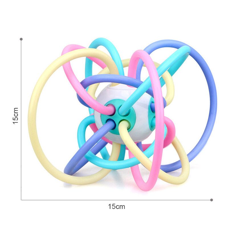 ยางกัดเส้น ยางกัด ยางกัดเด็ก ยางกัดปลอดสารพิษเขย่ามีเสียง นึ่งได้ ของเล่นเด็กเสริมพัฒนาการ เขย่ามีเสียง BPA FREE Baby Teethers MY240