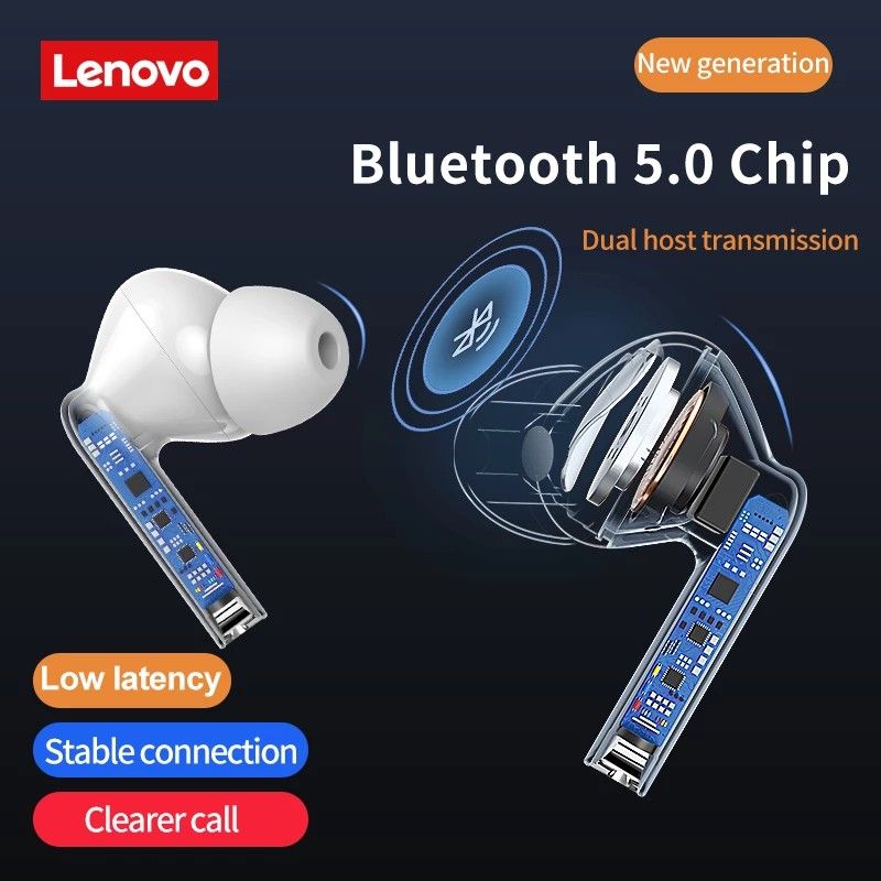 Lenovo XT90  หูฟัง TWS Wireless หูฟังบลูทูธ Bluetooth 5.0 Touch Control IPX5 Waterproof Headset With 300mAh Charging Box