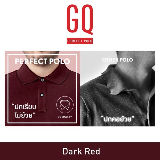 GQ Perfect Polo™ เสื้อโปโลอำพรางคราบเหงื่อ รวมสี Earth Tone