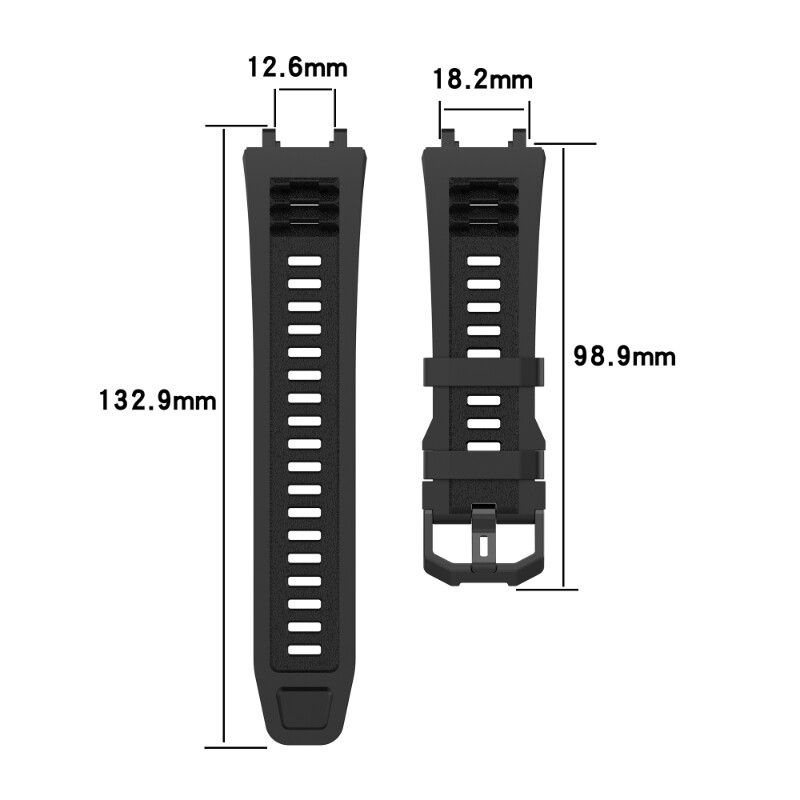 สายยางรัดซิลิโคนอย่างเป็นทางการสำหรับแถบซิลิโคน Huami Amazfit T-Rex 2สมาร์ทวอท์ชต้นฉบับสำหรับ Amazfit T Rex 2