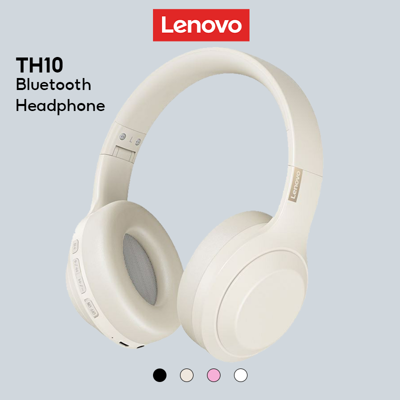 Lenovo TH10 ชุดหูฟังบลูทูธ ลดเสียงรบกวน สําหรับเล่นเกม