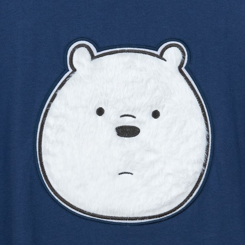 DOSH MEN'S T-SHIRTS WE BARE BEARS เสื้อยืดคอกลม แขนสั้น DBBMT5039-NV