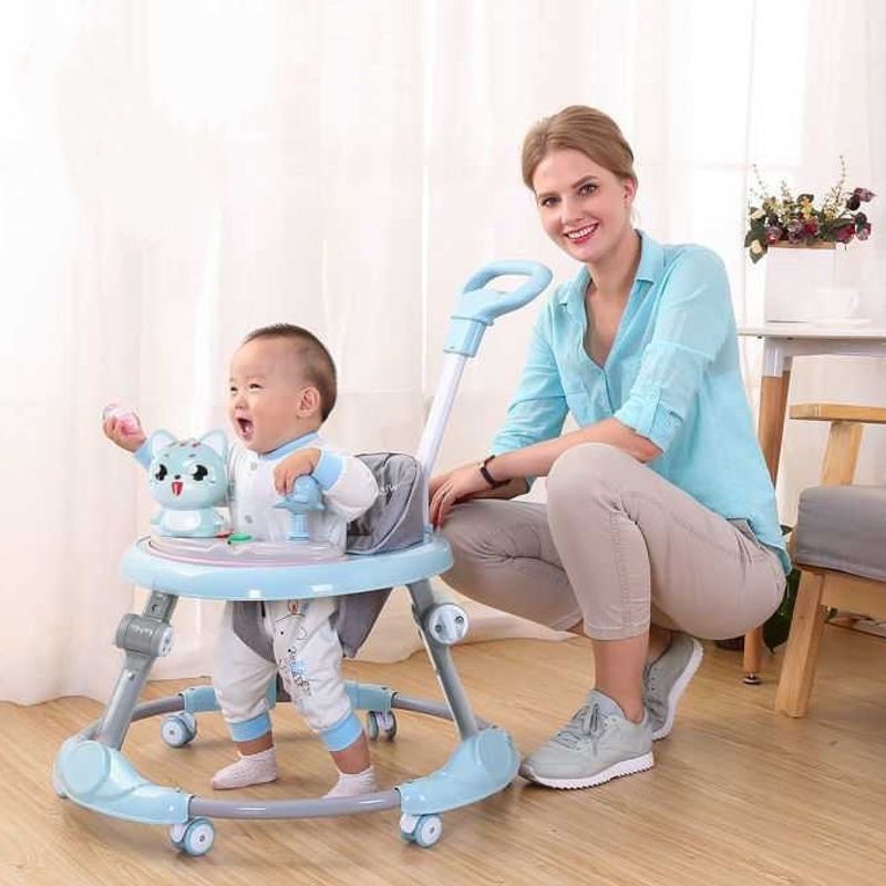 motherbaby98 รถหัดเดินเด็ก รถเด็กหัดเดิน รถหัดเดิน รถขาไถ Baby Walker มีเพลง มีไฟ ที่นั่งปรับได้