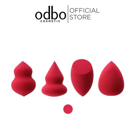 Odbo โอดีบีโอ โฟร์ สปันเจส เพอร์เฟค บิวตี้ ทูล เซ็ท OD8-142