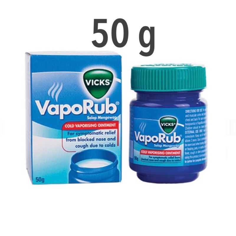 พร้อมส่ง 🧚🏻‍♀️VickS vaporub วิคส์ วาโปรับ Vick 🦋 ขนาด25g , 50